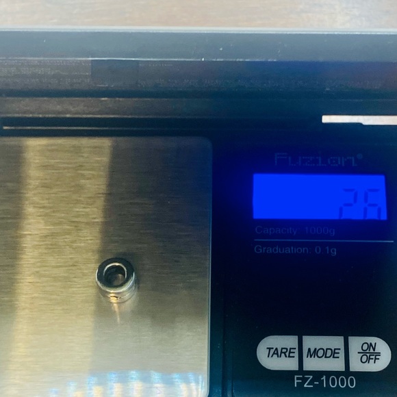 EUC Pandora 790172CZ Sterling Silver Band Bead w/ Clear Zirconia - Picture 10 of 10